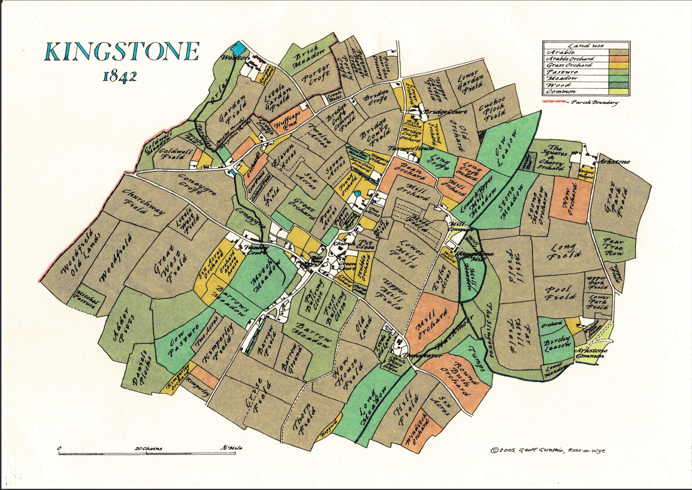 Old Kingstone Map